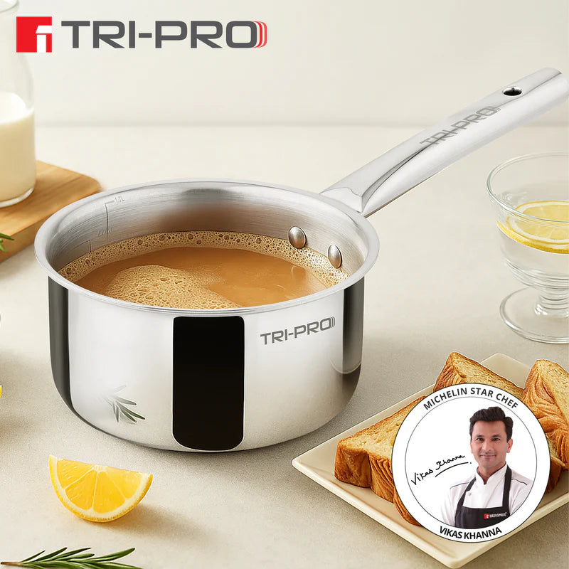 Argent Tri-Ply Stainless Steel Saucepan