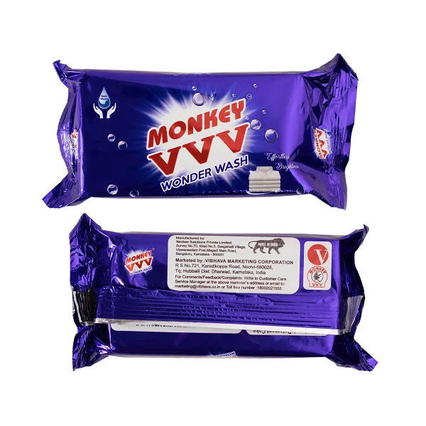 MONKEY VVV Wonder Wash Detergent Cake 300 GMS ( Metalic Blue)