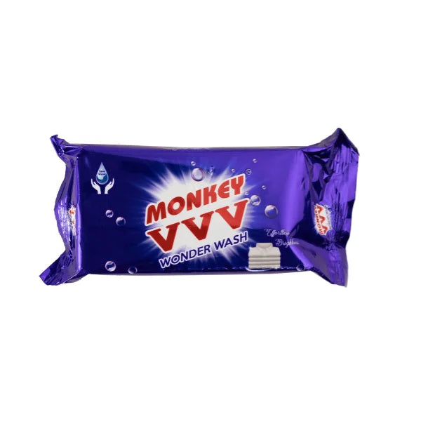 MONKEY VVV Wonder Wash Detergent Cake 300 GMS ( Metalic Blue)