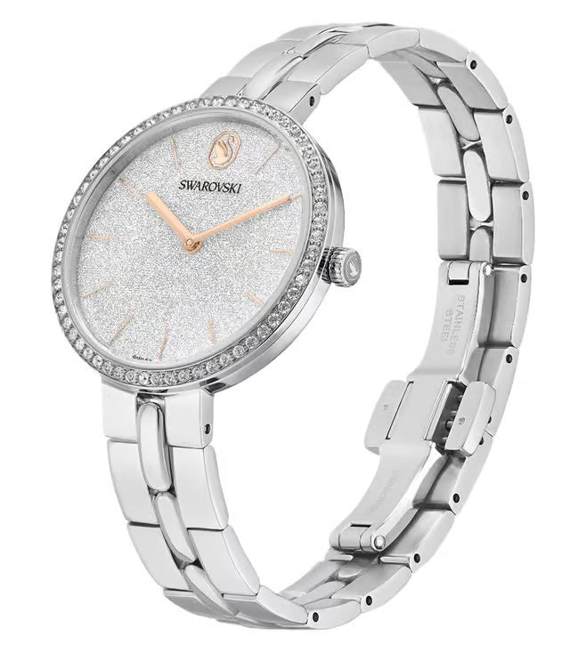 Cosmopolitan Women Quartz Silver Dial Analog Stainless Steel Watch 5742475