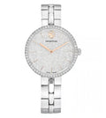 Cosmopolitan Women Quartz Silver Dial Analog Stainless Steel Watch 5742475