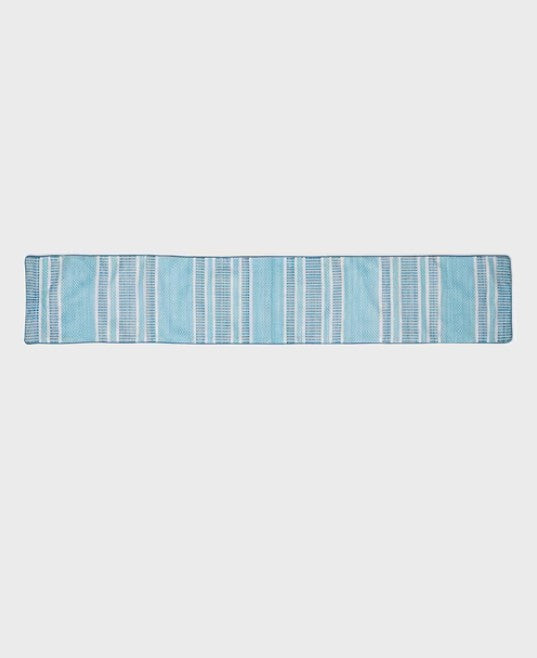 Blue Tarini Polyester Table Runner